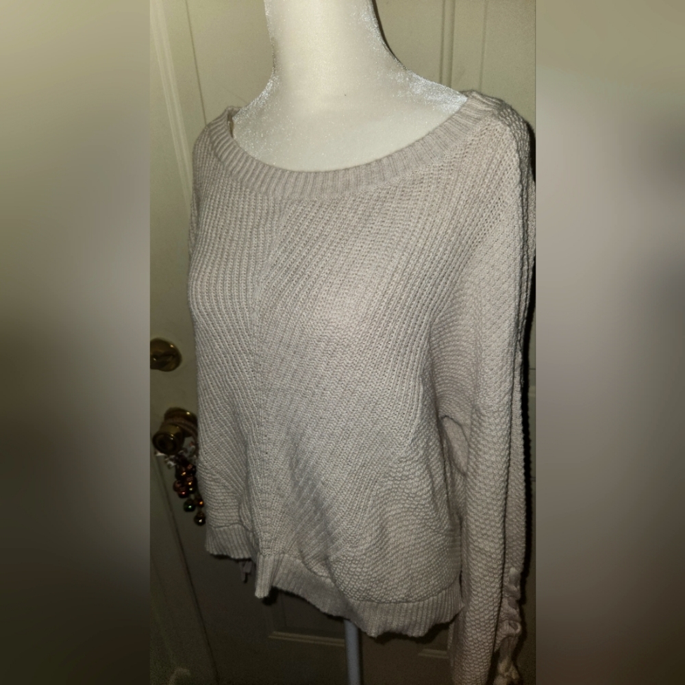 Beige Knit Sweater